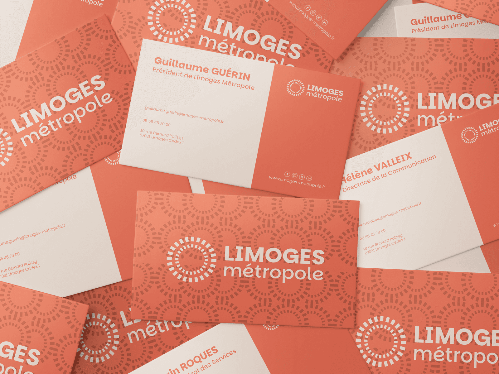 Carte de visite limoges metropole